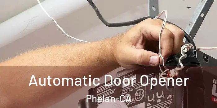  Automatic Door Opener Phelan-CA