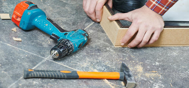broken door frame repair Phelan